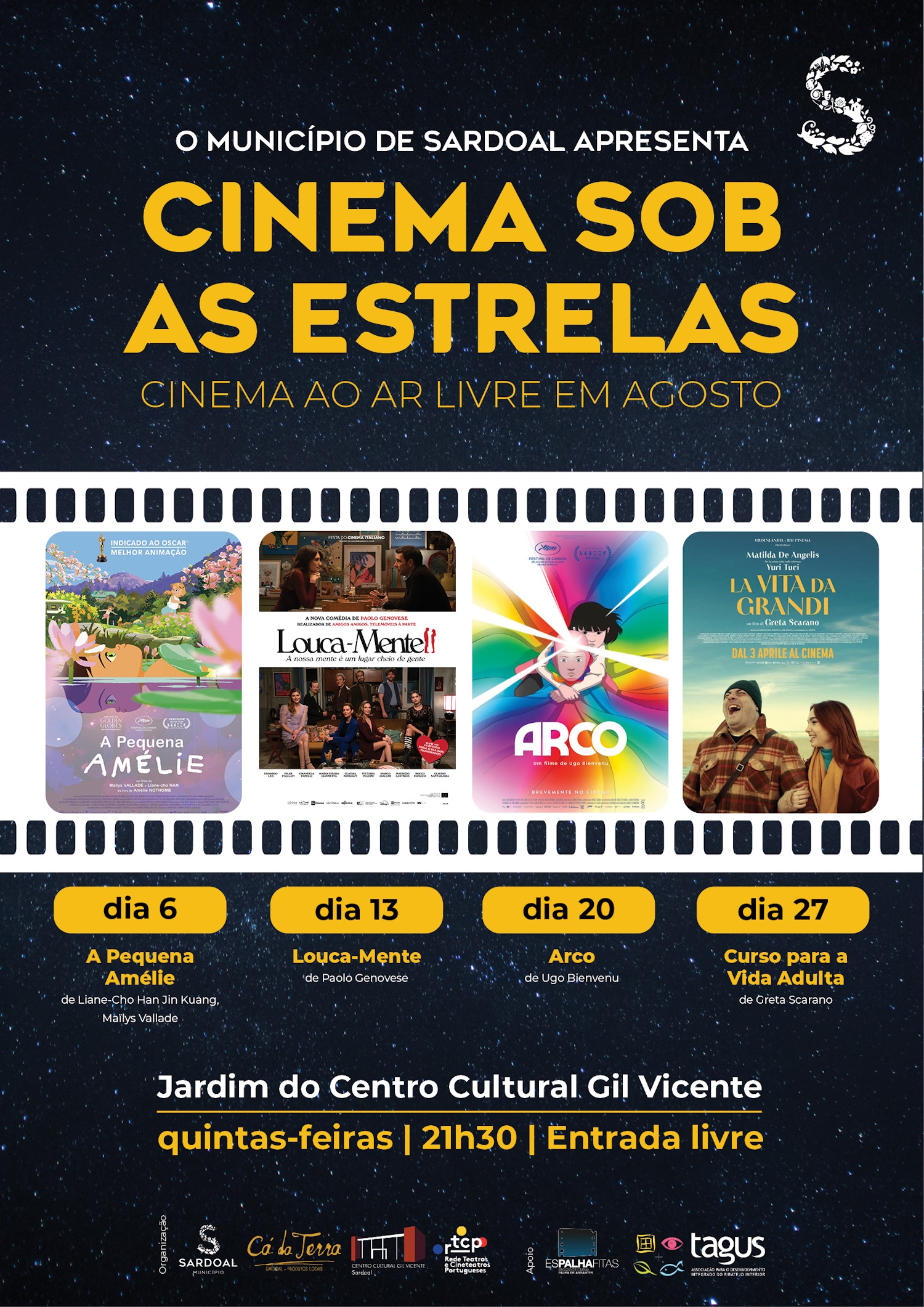 Cinema ao Ar Livre – “Arco”